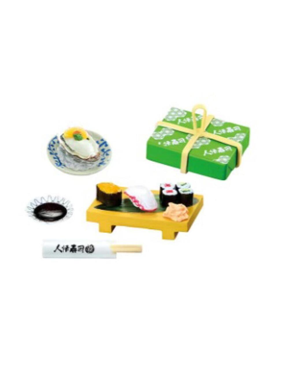 1:6 Scale Re-ment Japanese Mini Set, Sushi Restaurant, Souvenir Set, Knife, Gift